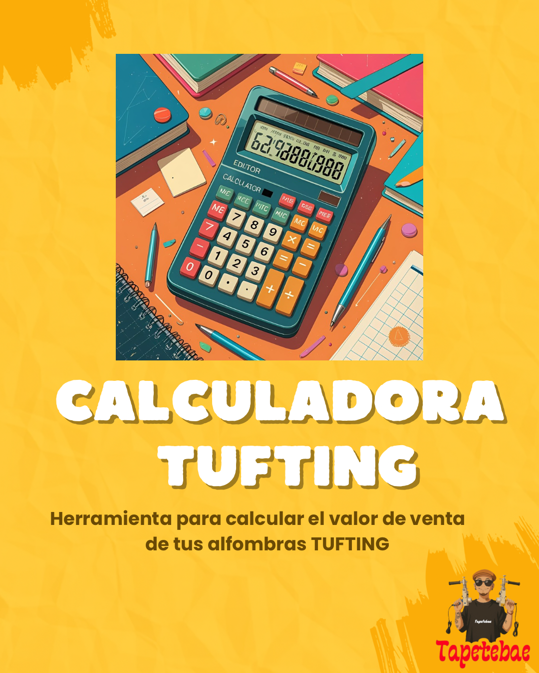 Calculador de Precios | Calculadora Tufting
