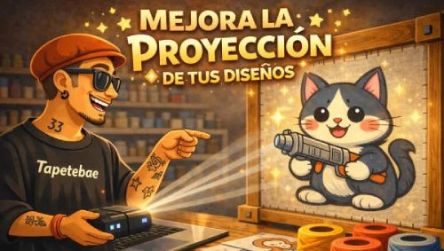 Aplicación para proyectar diseños de tufting y edición de imágenes