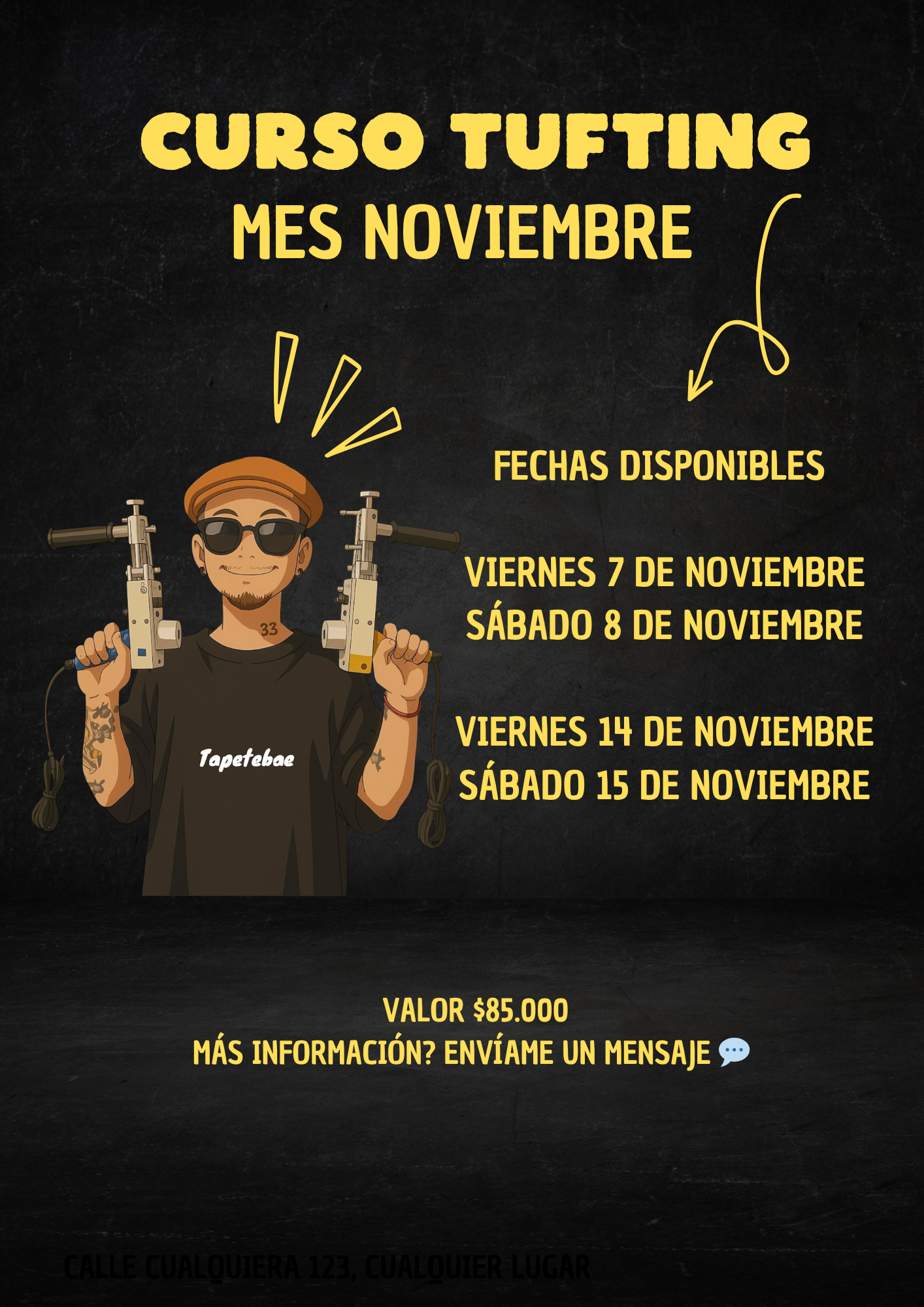 Taller de Tufting Santiago (Curso presencial)