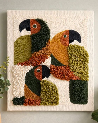 Cuadro de loros
