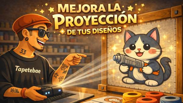 Aplicación para proyectar diseños de tufting y edición de imágenes