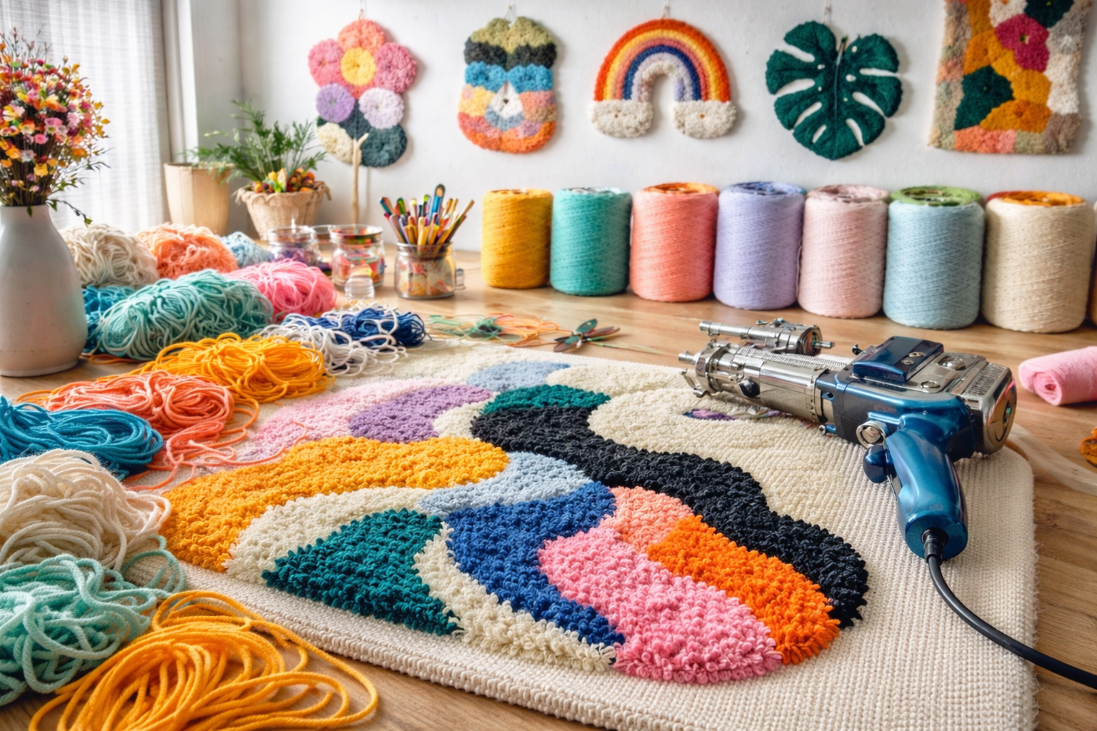 ¿Cómo calcular el precio de una alfombra de tufting?