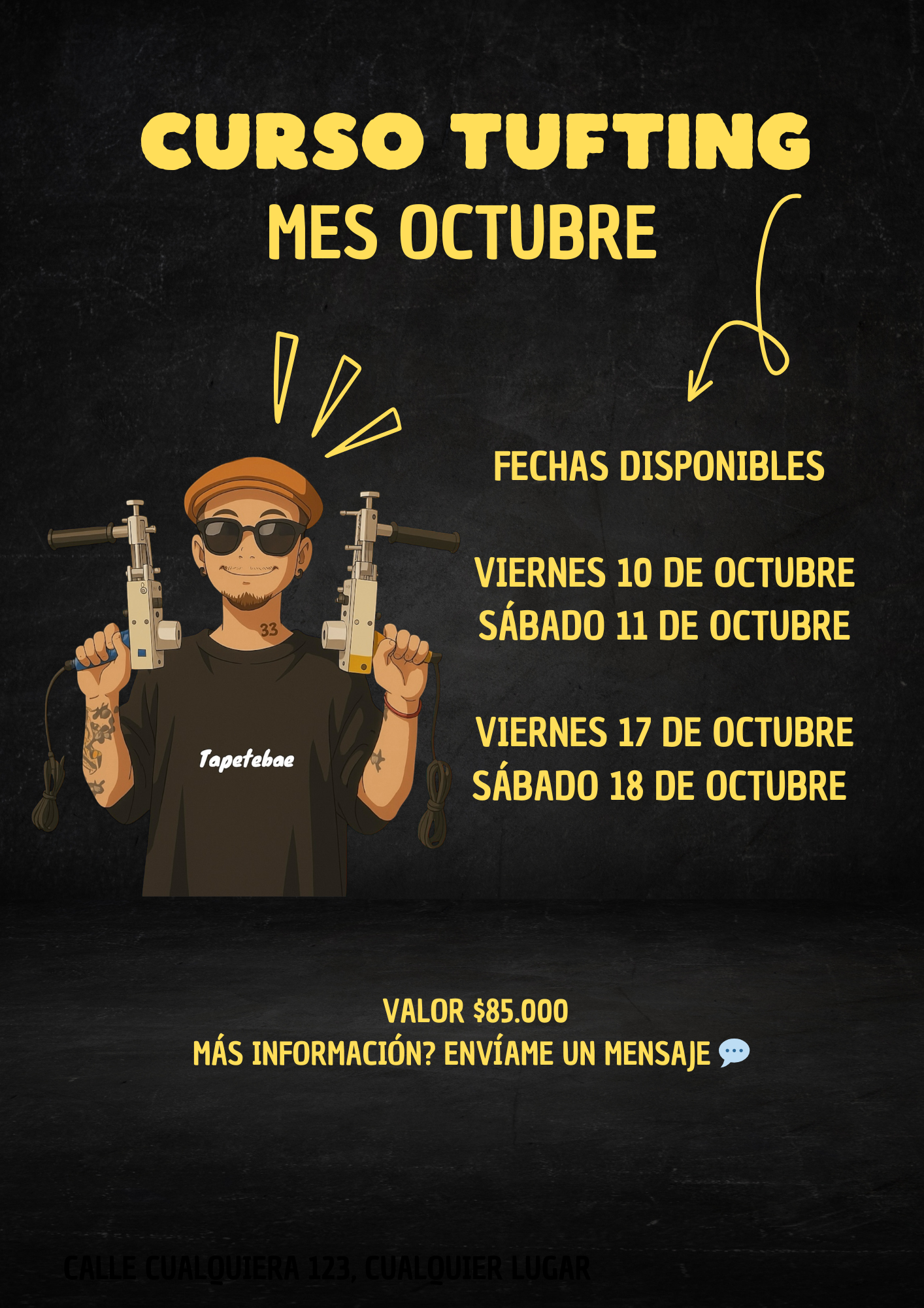 Taller de Tufting Santiago (Curso presencial)