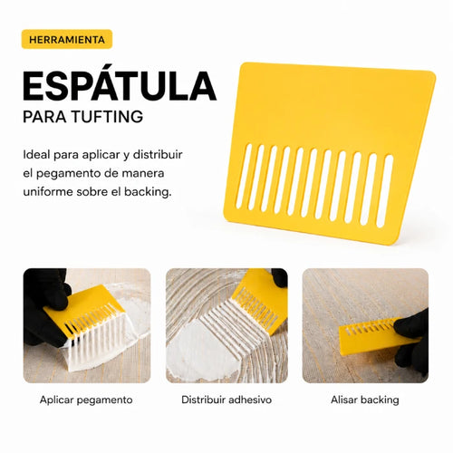Espátula de plastico
