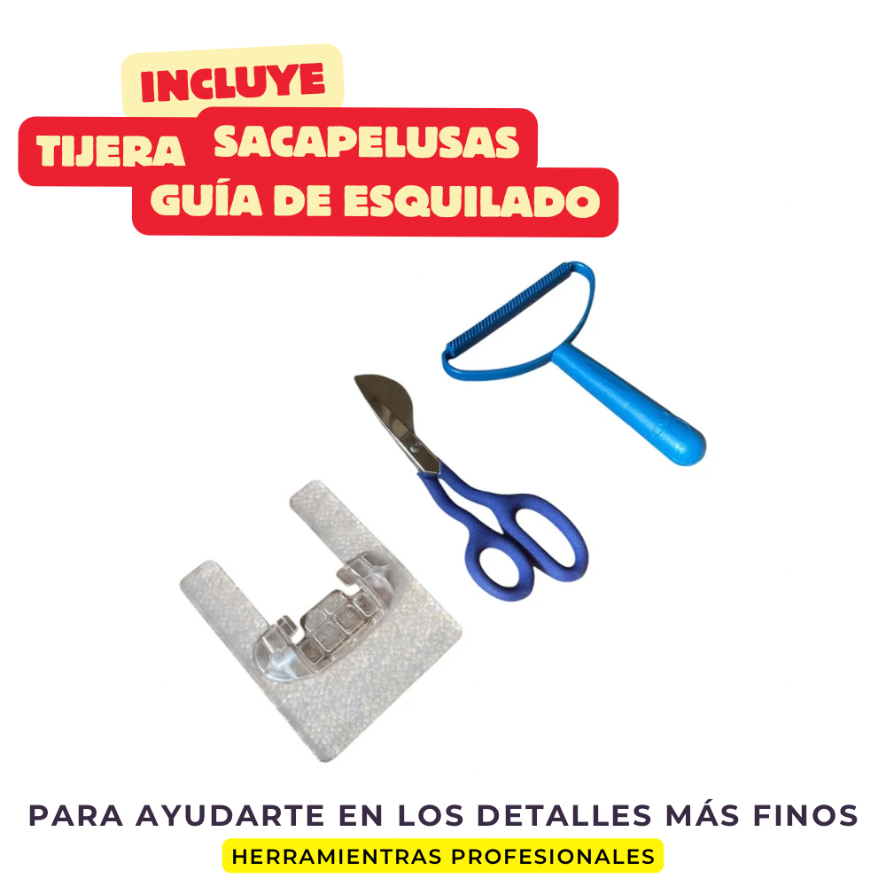 Kit de Tufting | PACK INICIO | 7 Productos esenciales | Herramientas para fabricar alfombras