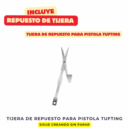 Kit de Tufting | PACK PRO | 10 Productos + 1 regalo | Herramientas para fabricar alfombras