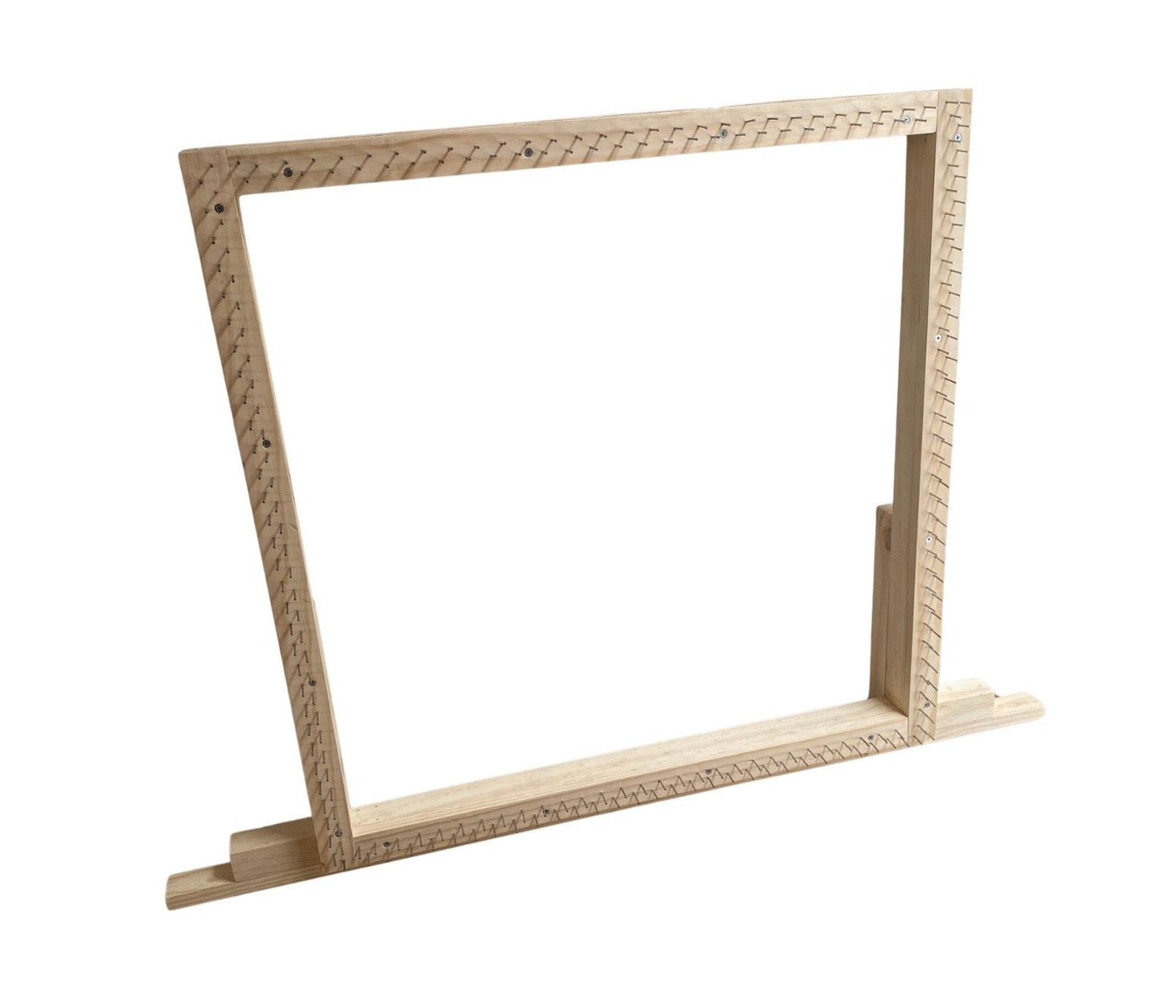 Bastidor de madera para tufting 80x80 cm | Marco profesional para alfombras