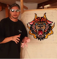 ¿Cómo pegar el backing de una alfombra de tufting?