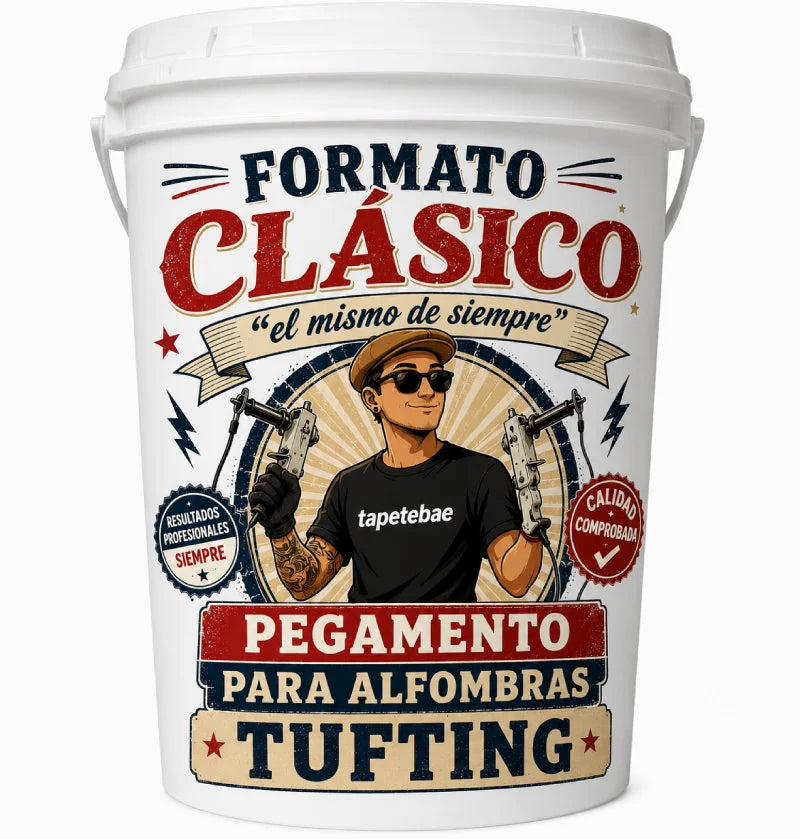 Pegamento para alfombras Tufting 3.8 kg Formato pasta