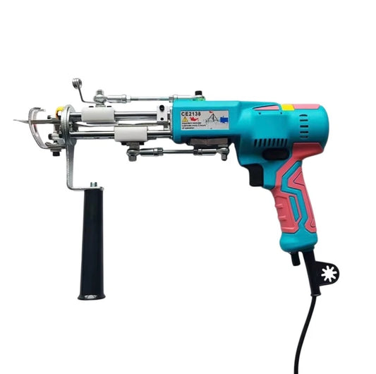 AK V - Pistola tufting cut & loop - Más silenciosa y liviana - Tuftinggun (2en1)