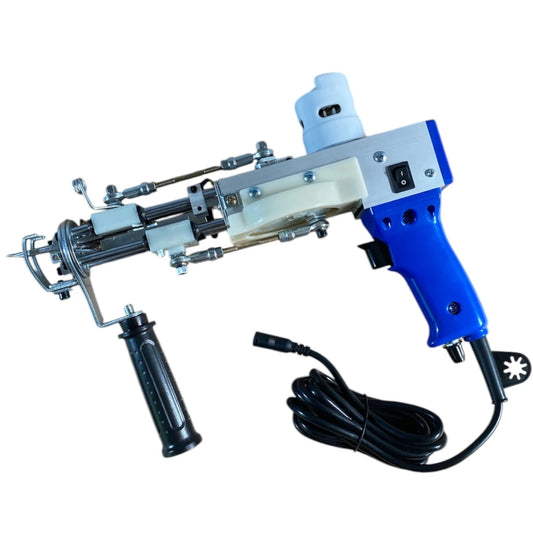 Pistola Tufting Azul (2en1)