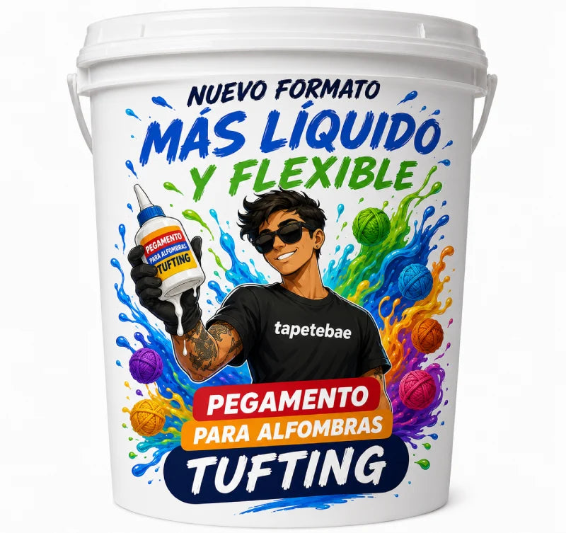 Pegamento para alfombras Tufting 3.8 kg Formato pasta