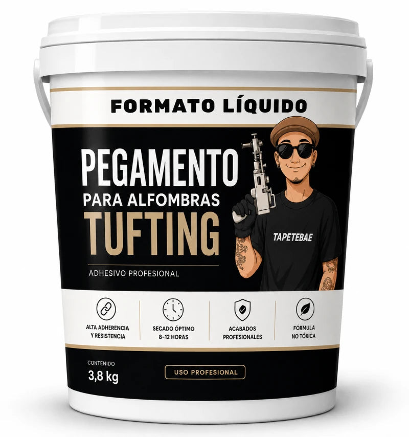 Pegamento para alfombras Tufting 3.8 kg Formato pasta