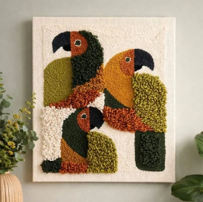 Cuadro de loros