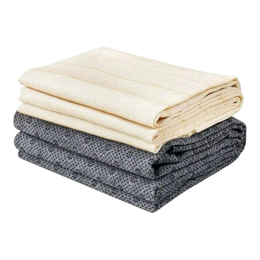 Tela de monje 2x2metros + Tela antideslizante 2x2metros Tufting | Tela para tejer alfombras